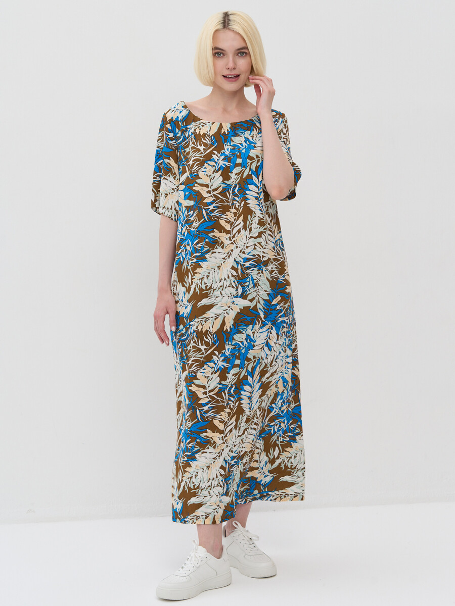 Платье VAY, размер 48, цвет флора тропический
