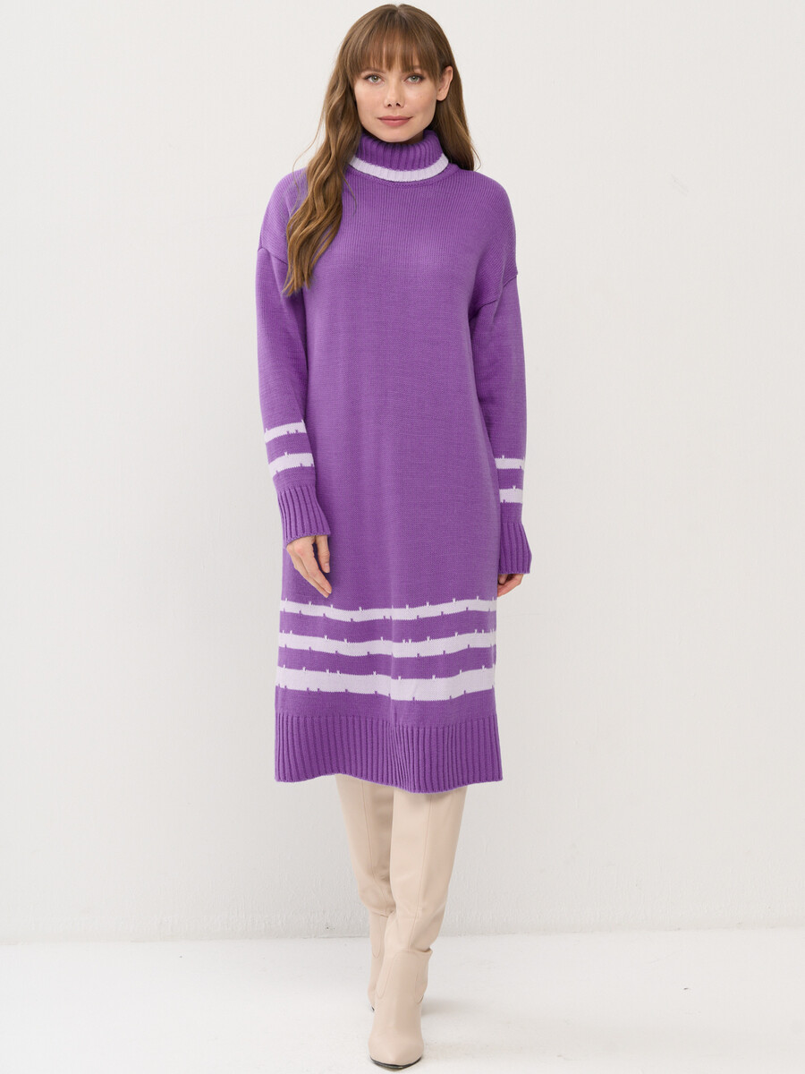 Платье VAY, размер 46, цвет фиолетовый