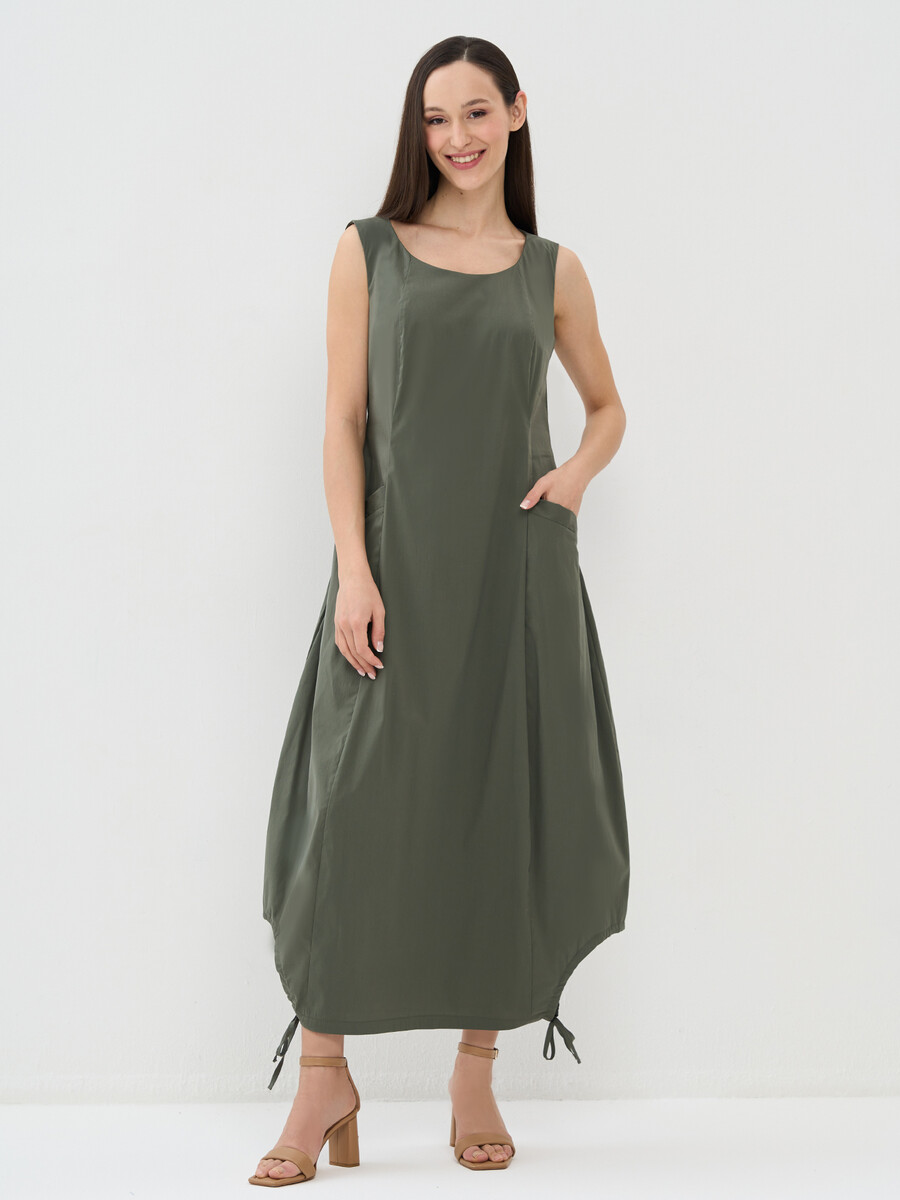 Платье VAY, размер 46, цвет хаки
