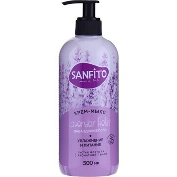 Sanfito крем-мыло sensitive, лавандовые 