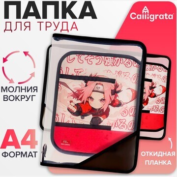 Папка для труда а4, 325 х 230 х 25 мм, м