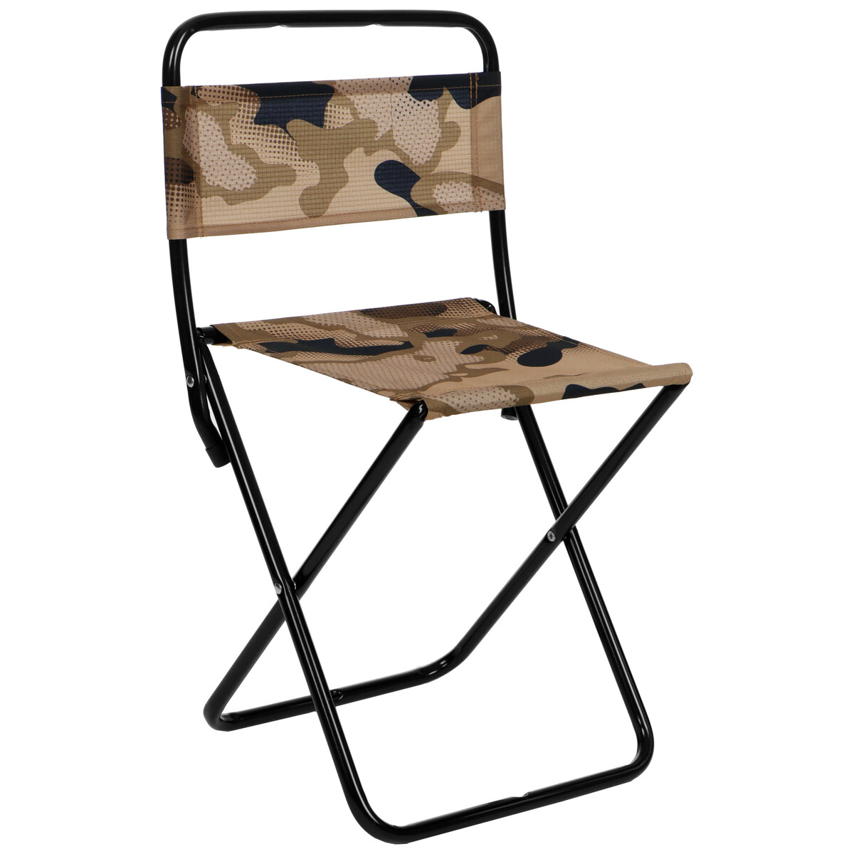 Стул складной походный (пс2/к камуфляж коричневый) стул походный складной на замк опорах ника хант пс хн