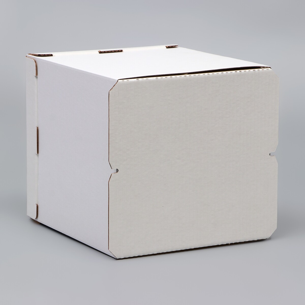 Коробка под торт с окном, UPAK LAND, цвет белый 011302546 - фото 4