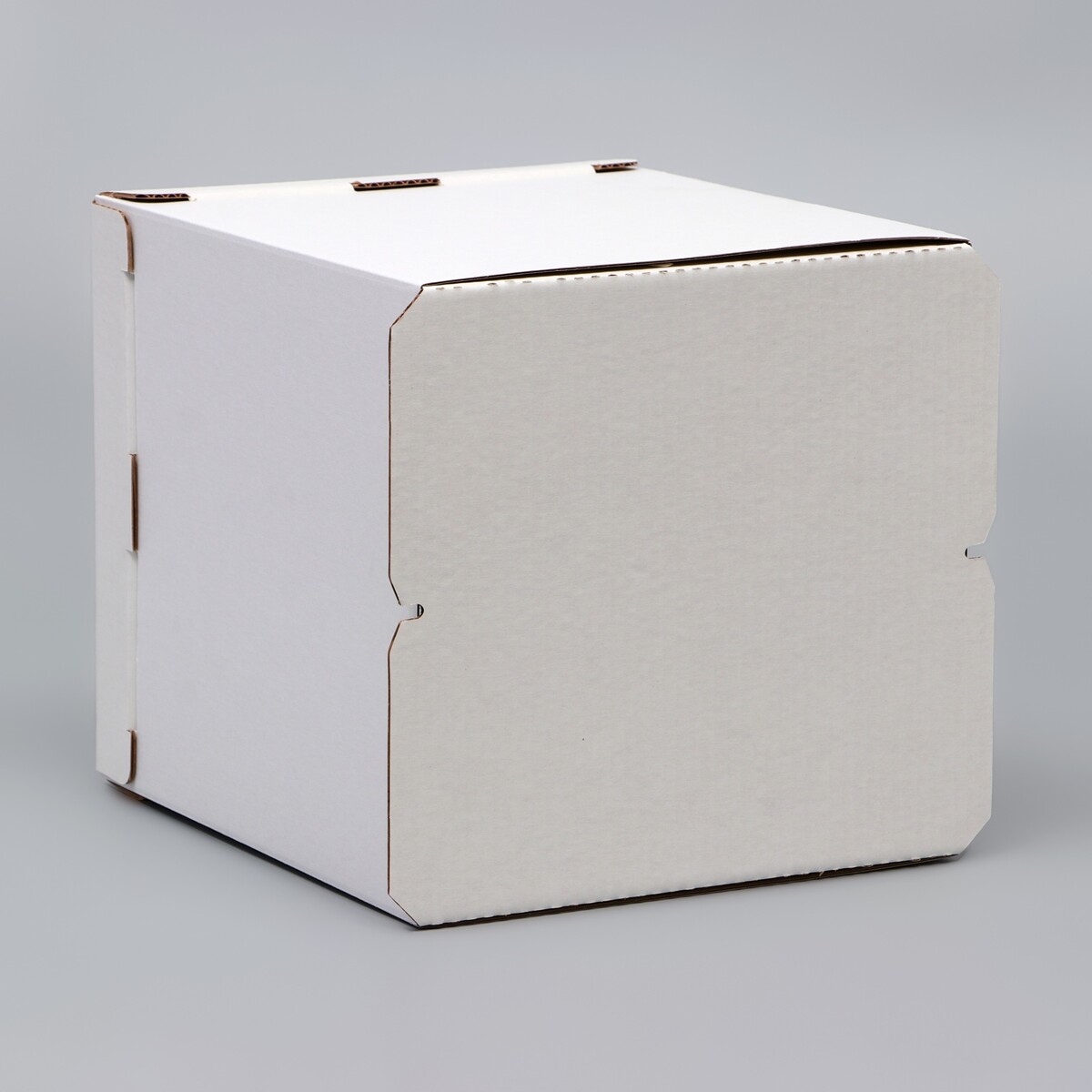 Коробка под торт с окном, UPAK LAND, цвет белый 011302550 - фото 4