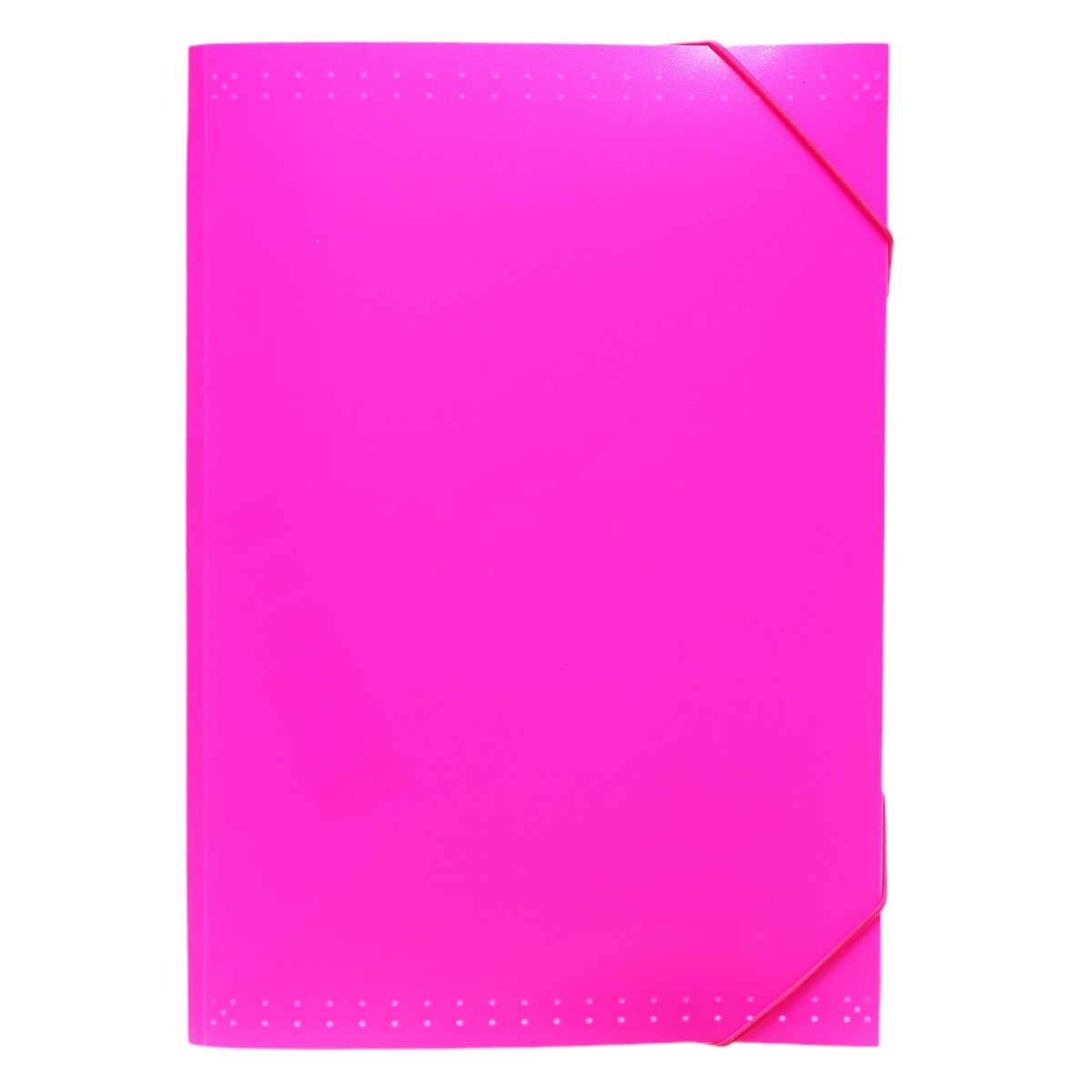 Папка картотека calligrata неон 13 отдел. a4 пластик 0.7мм фуксия. рез в цвет