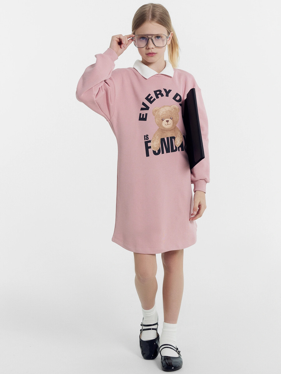 Платье для девочек Mark Formelle, размер рост 116 см, цвет розовый
