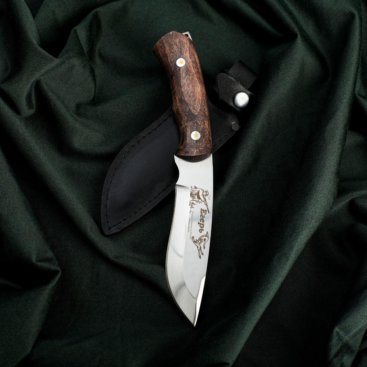 Нож егерь, нержавеющая сталь 65х13 точилка для ножей stiebel 12×8×16 5 см нержавеющая сталь