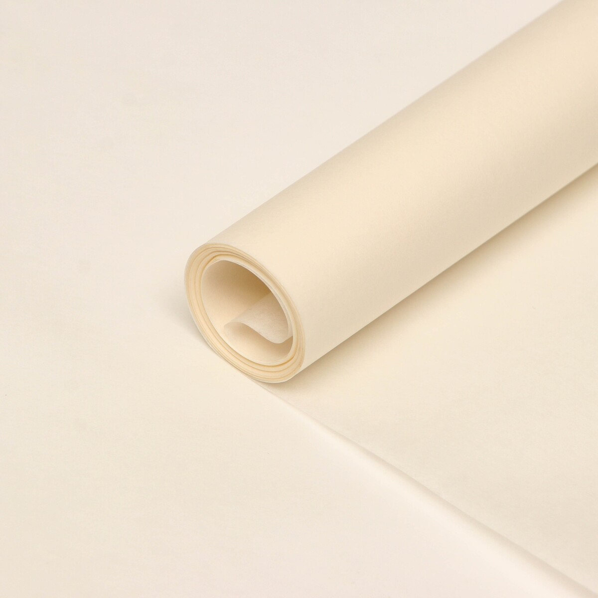 Пергамент для выпечки пергамент силиконизированный белый жиростойкий 38 см х 75 м