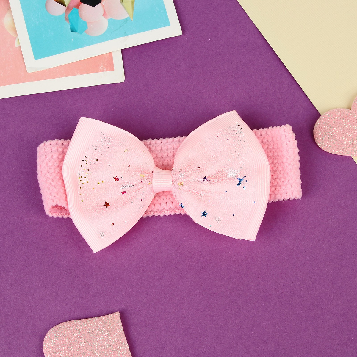 

Повязка для волос, Розовый