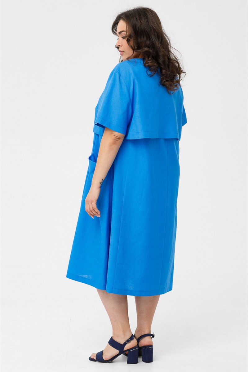 Жакет Luxury, размер 58, цвет голубой 011647228 - фото 5