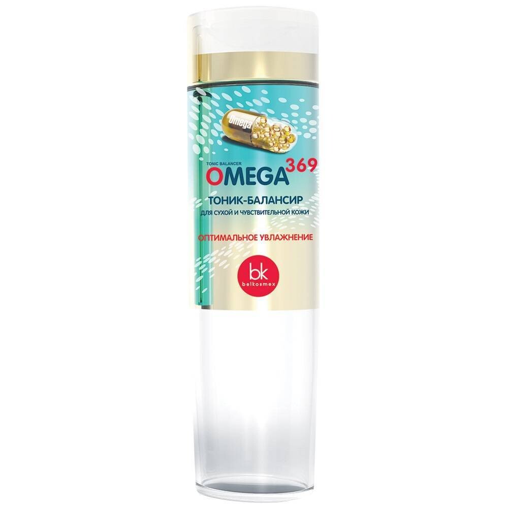 Тоник-балансир omega 369 для сухой и BelKosmex, цвет прозрачный
