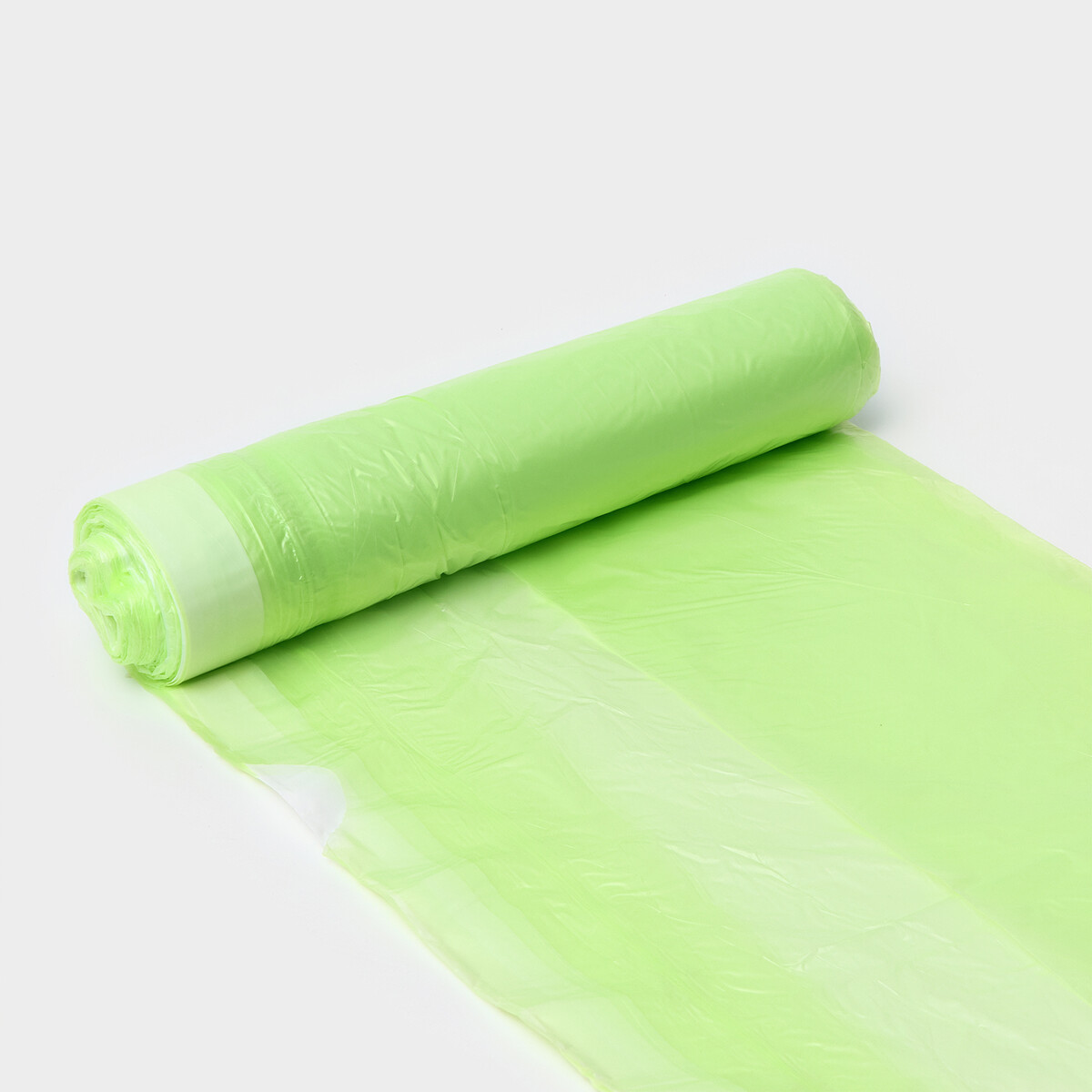 Мешки для мусора с завязками доляна Доляна, цвет зеленый 011685163 - фото 4