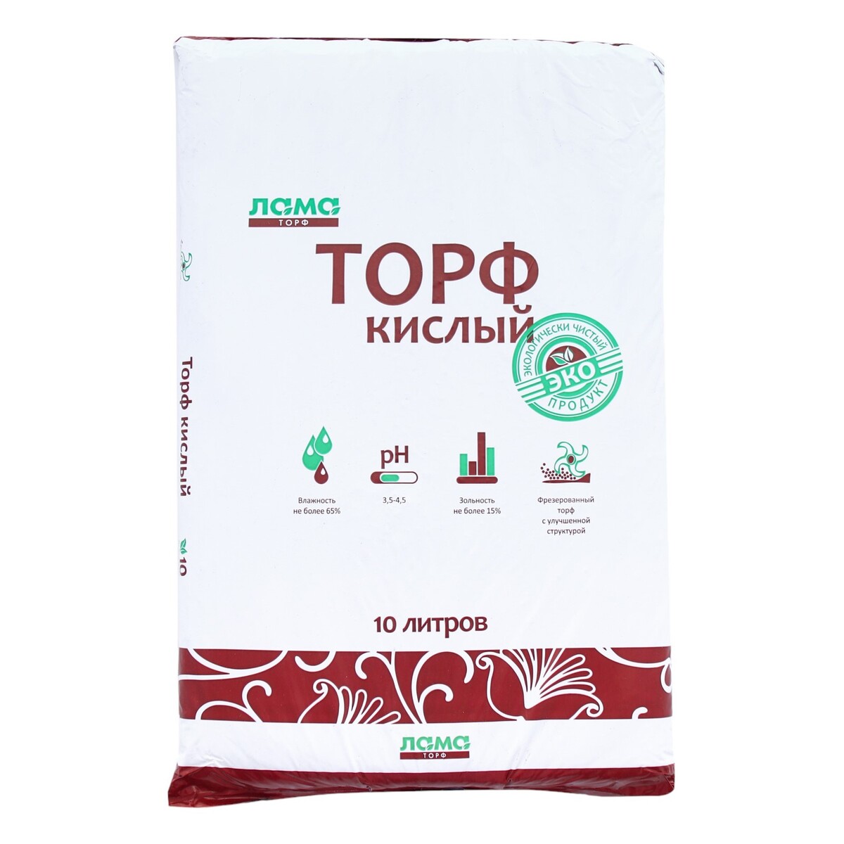 

Торф кислый лама торф , 10 л