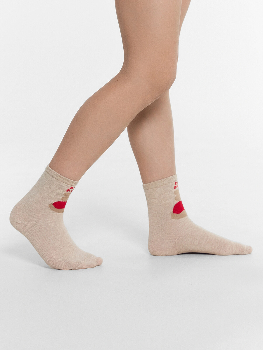 Носки детские Mark Formelle, размер рост 104 см, цвет бежевый