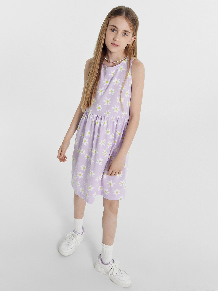 Платье для девочек Mark Formelle, размер рост 122 см, цвет фиолетовый