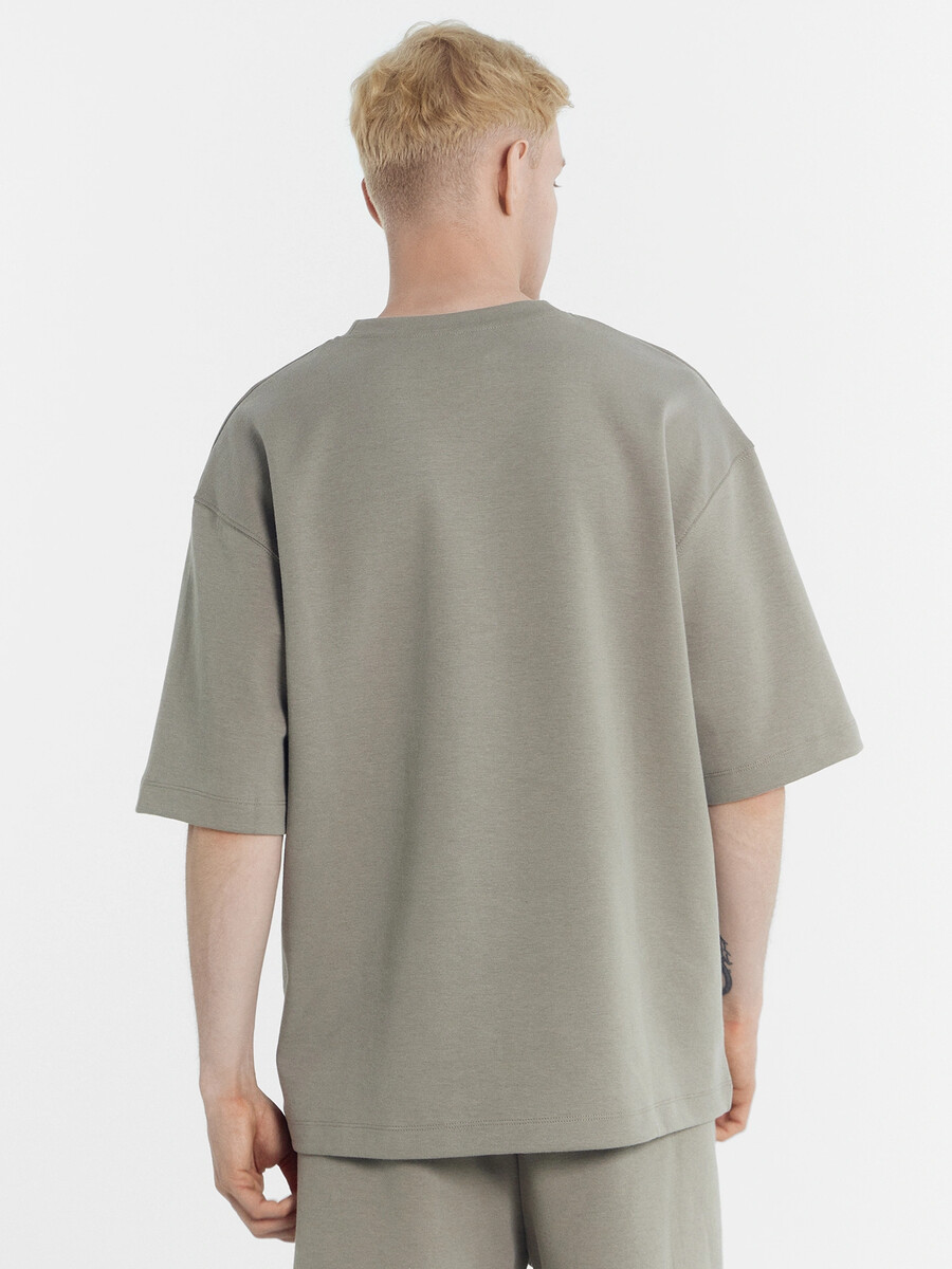 Комплект мужской (футболка, шорты) Mark Formelle, размер 46, цвет бежевый 011816606 - фото 4
