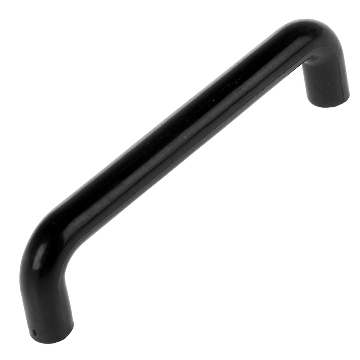 Ручка скоба plastic 009, пластиковая, м/о 96 мм, черная TUNDRA, цвет черный