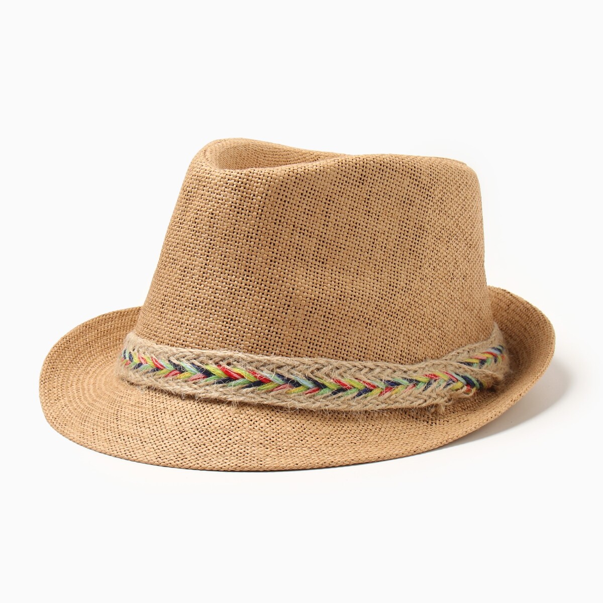Шляпа MINAKU, цвет коричневый