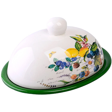 

Масленка с крышкой Лесные