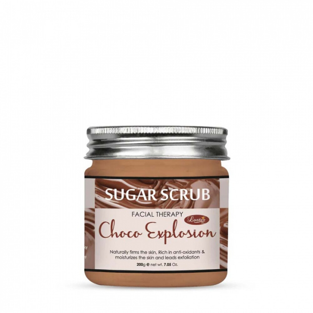 

Сахарный скраб для лица с шоколадом Ластер |