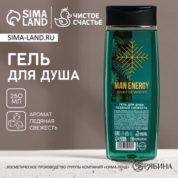 Гель для душа man energy, 250 мл, аромат