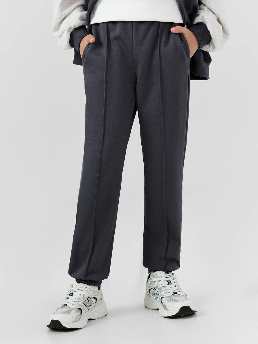 

Брюки для мальчиков графитово-серые, Серый;графитовый