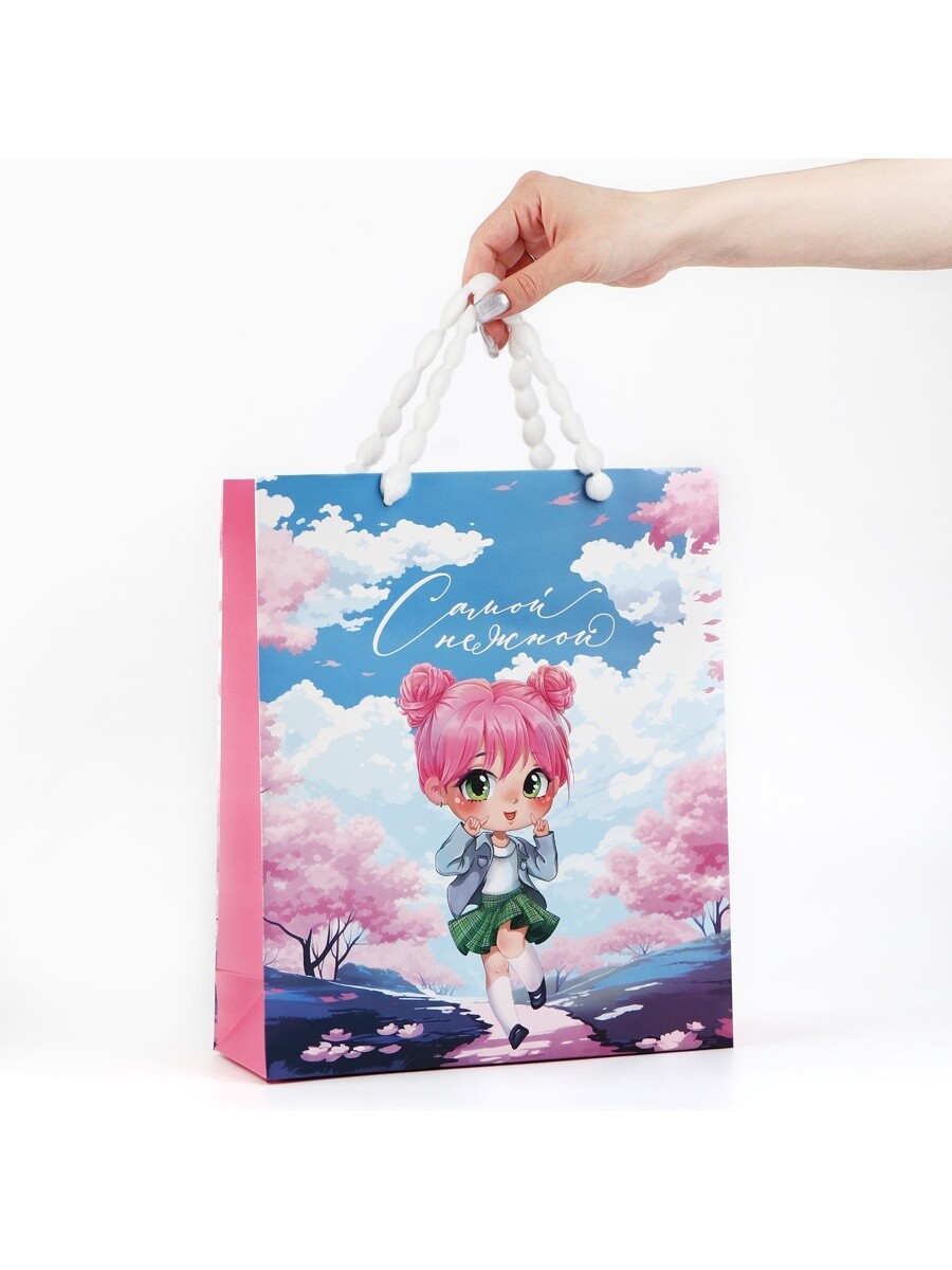 

Пакет ламинированный, Голубой;розовый