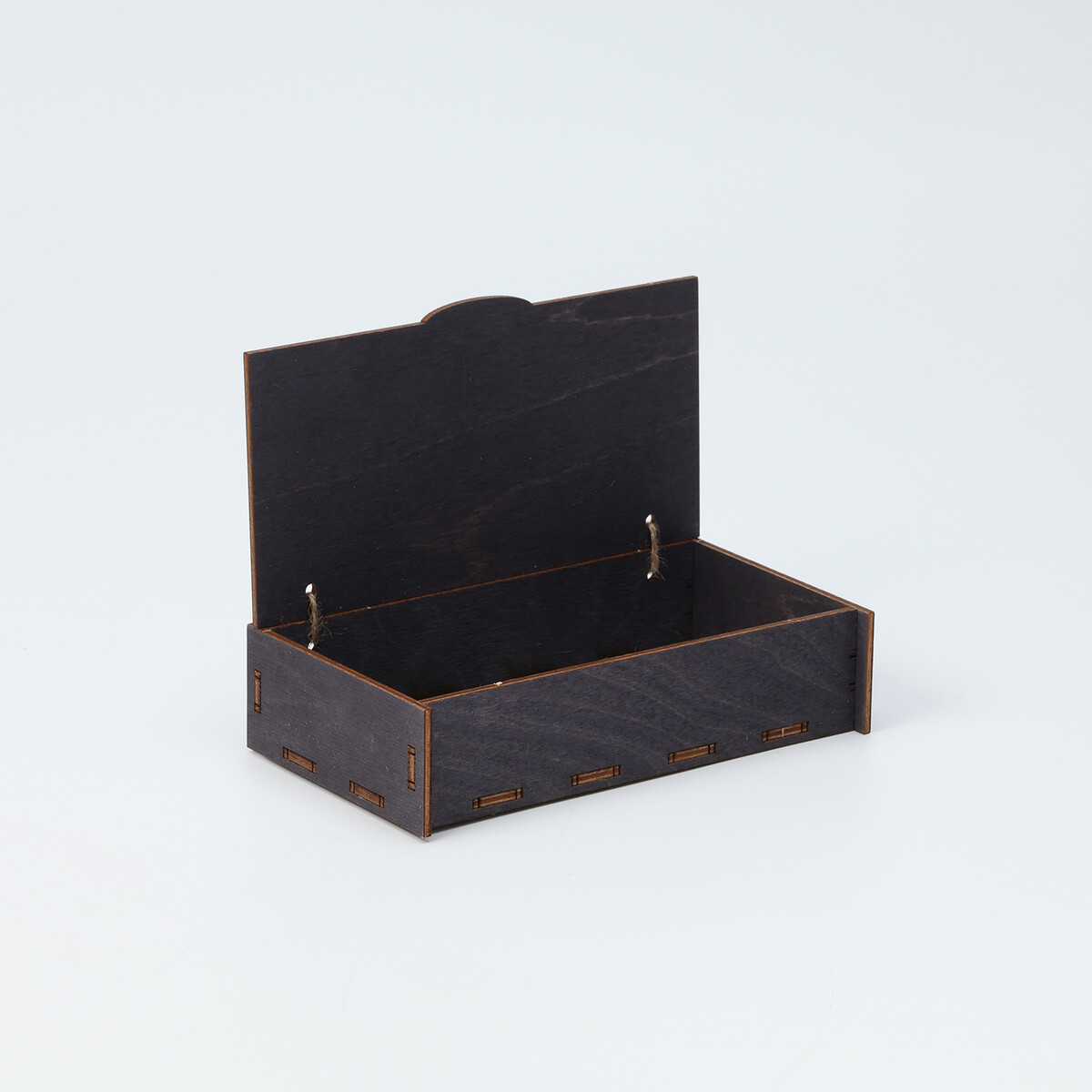 Ящик для хранения - чекница доляна, 17,3×8,8×4,4 см, цвет темный