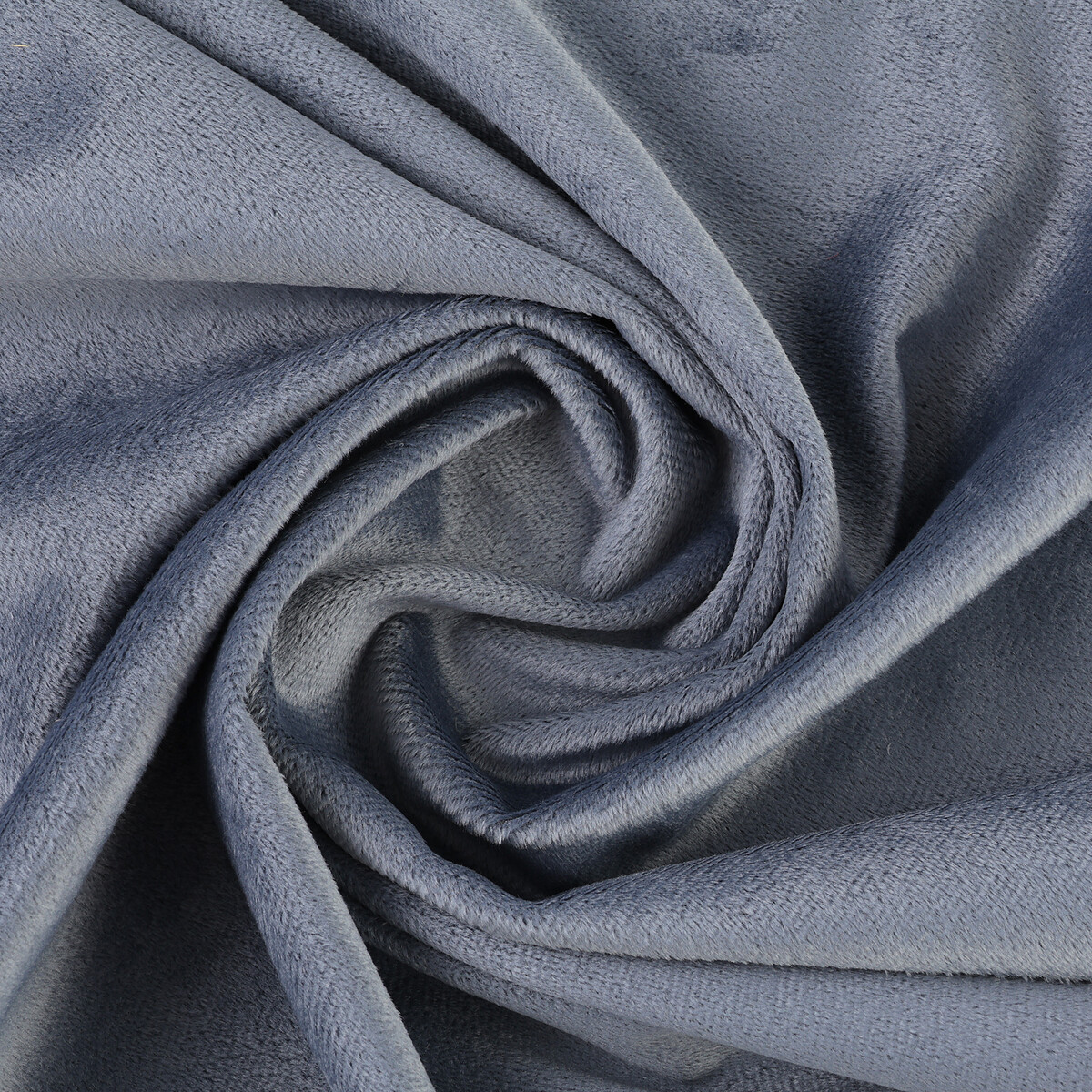 Лоскут для рукоделия, плюш, темно-серый, 50 × 50 см