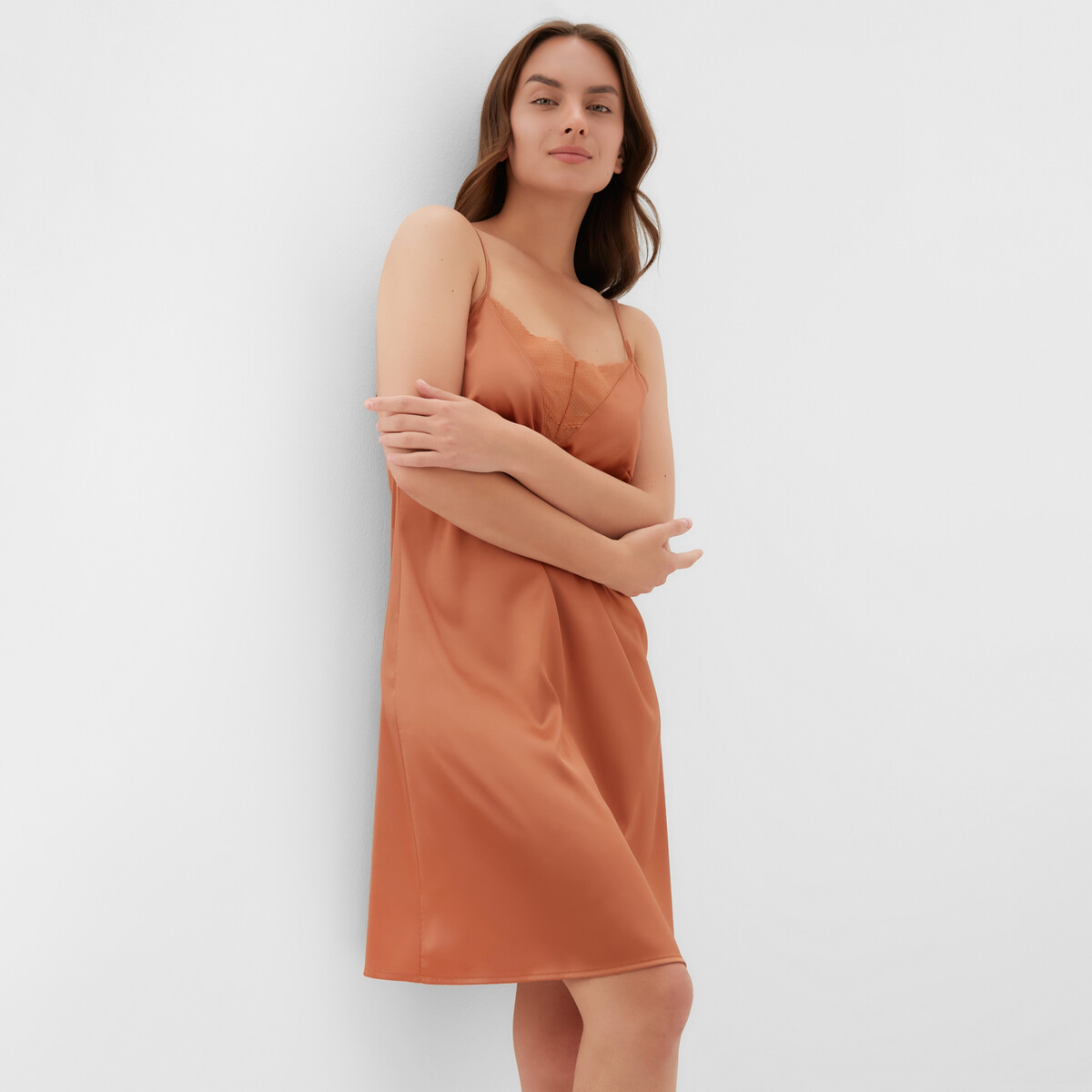 Сорочка KAFTAN 012772772 Коричневый  Фото 5