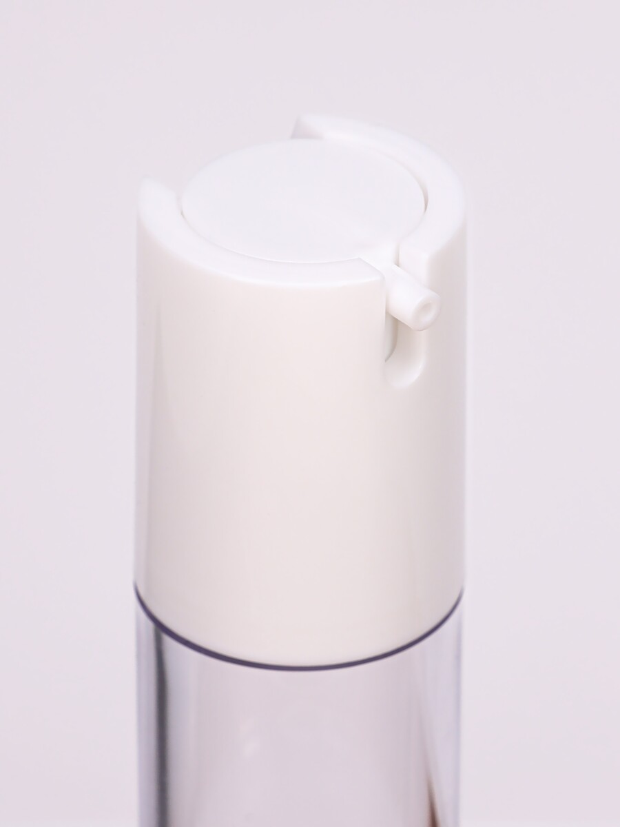 

Бутылочка для хранения, с дозатором, 30 мл, белая, прозрачная, Белый;прозрачный