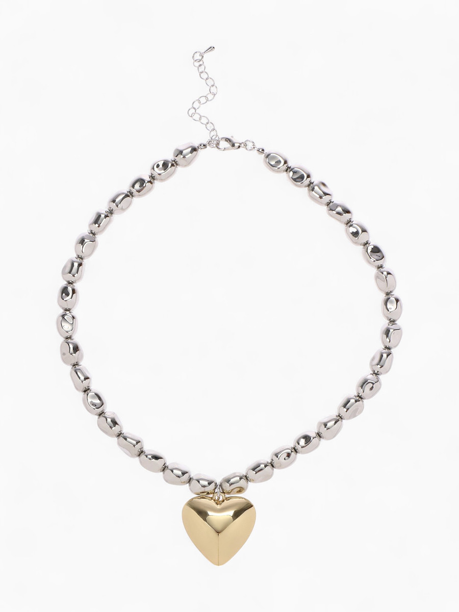 

Кулон на декоративной основе, Серебристый