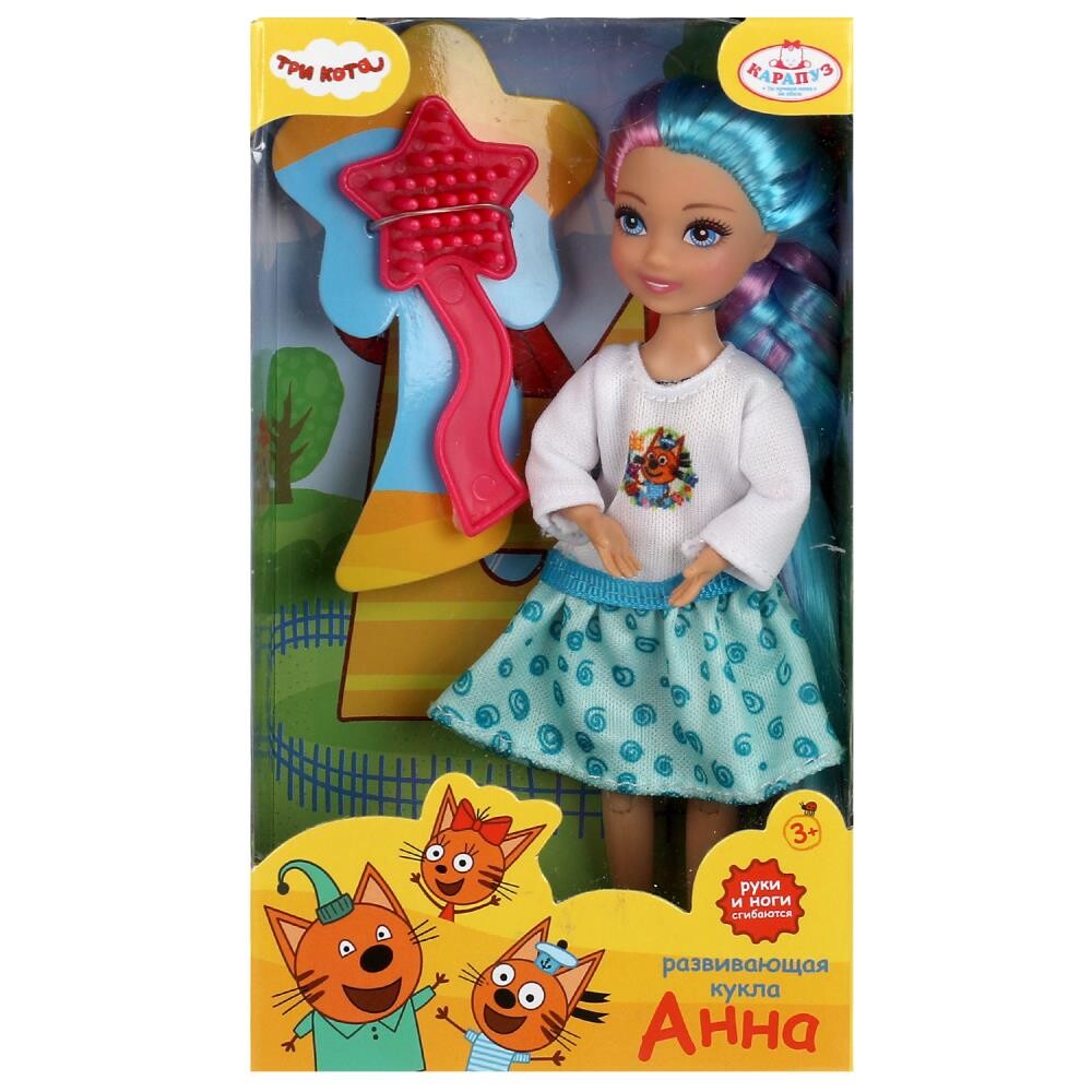 

Кукла без озвучки Три Кота, КАРАПУЗ ANNA15-3C-01