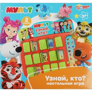 Игра настольная МУЛЬТ, Умные игры ZY1236