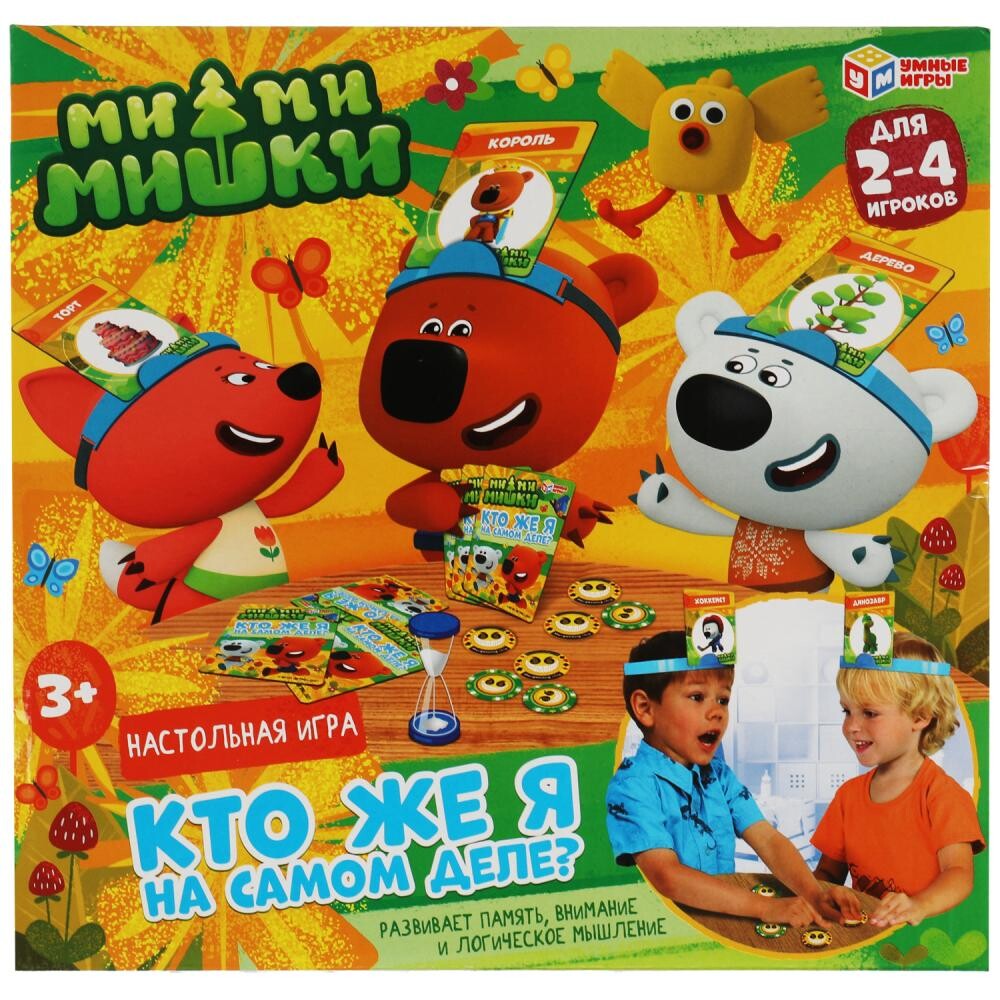 

Игра настольная Ми-ми-мишки, Умные игры B860891-R3, Разноцветный