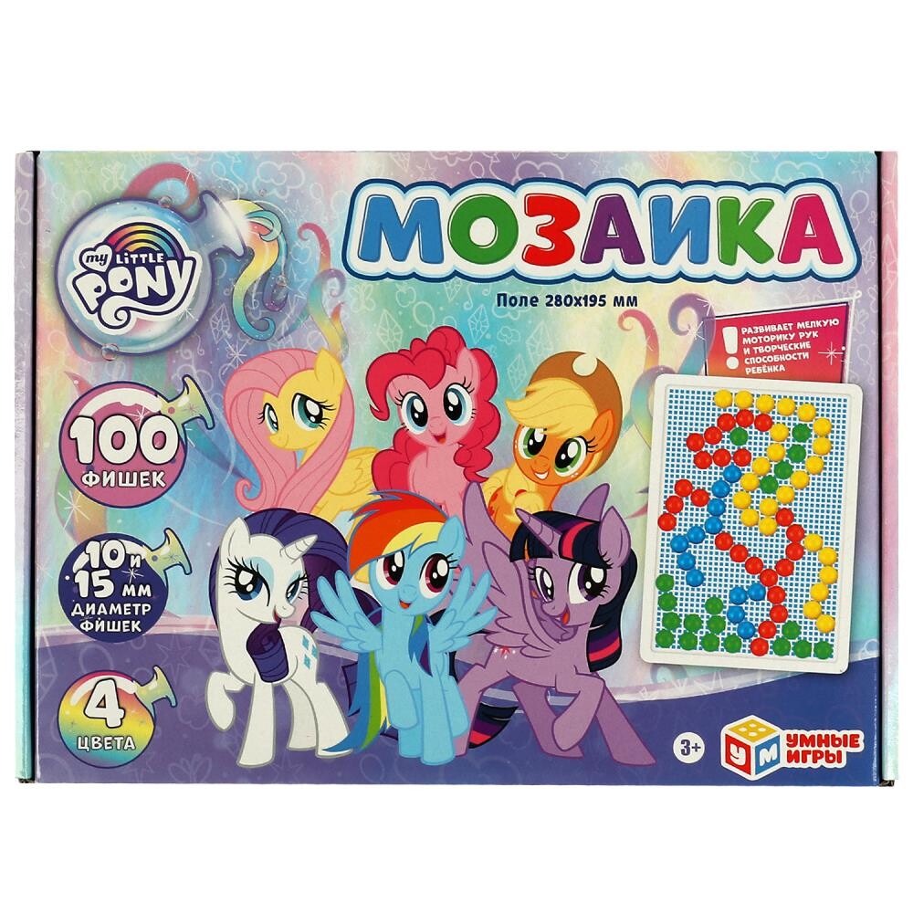 

Игра настольная МОЙ МАЛЕНЬКИЙ ПОНИ, Умные игры 4680107915108