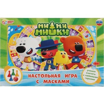 Игра настольная Ми-ми-мишки, Умные игры 