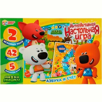 Игра настольная Ми-ми-мишки, Умные игры 