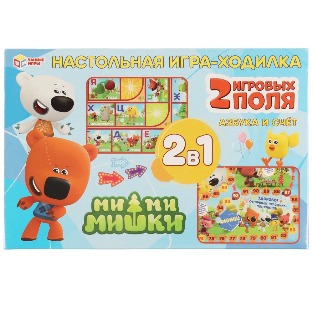 

Игра настольная Ми-ми-мишки, Умные игры 4680107974365