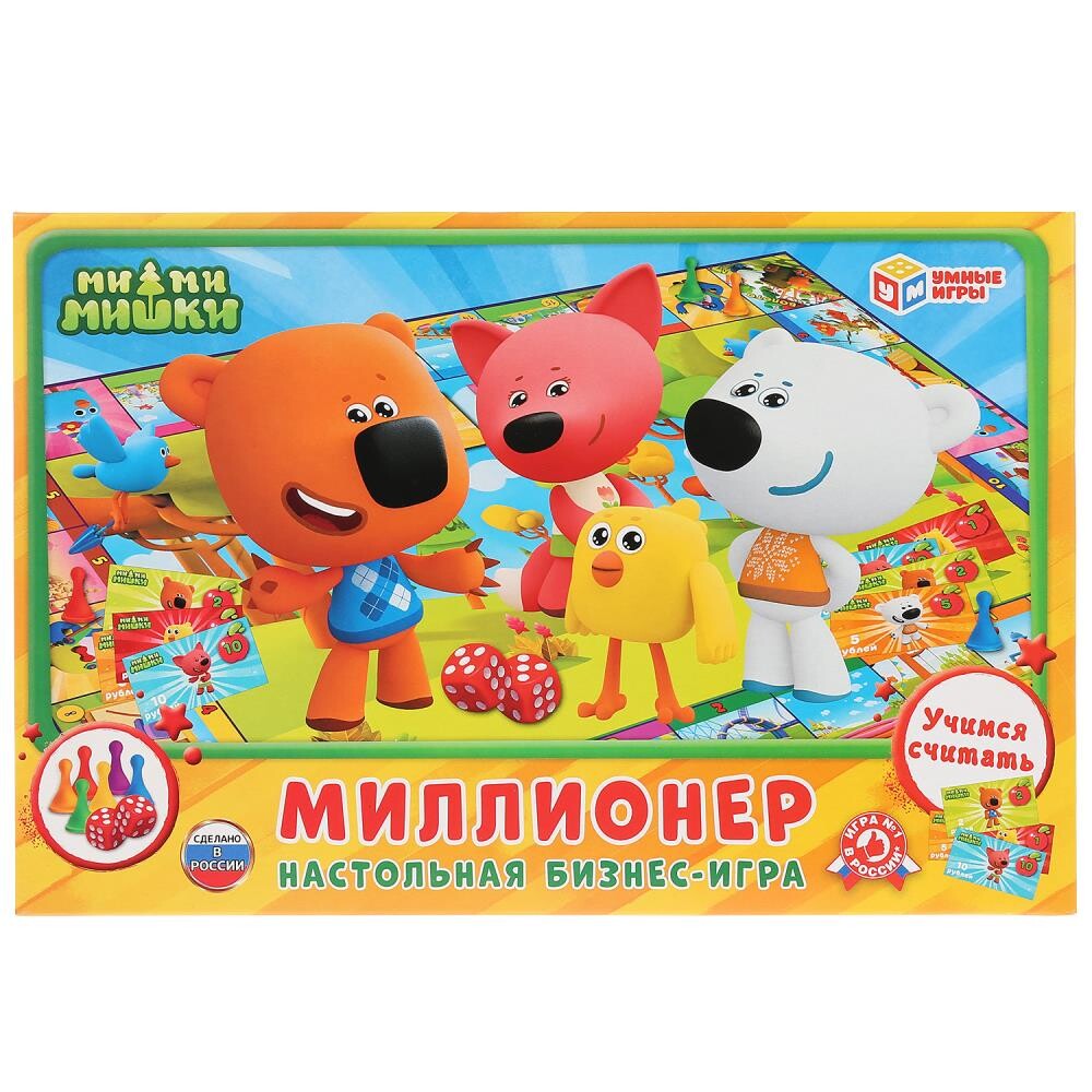 

Игра настольная Ми-ми-мишки, Умные игры 4690590210062