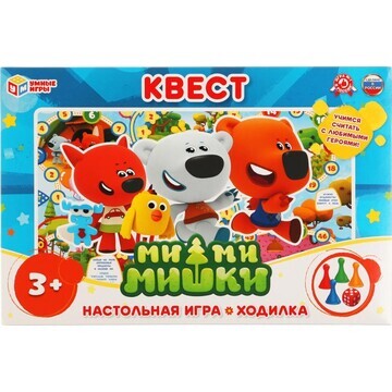 Игра настольная Ми-ми-мишки, Умные игры 