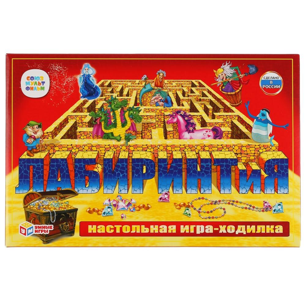 

Игра настольная СОЮЗМУЛЬТФИЛЬМ, Умные игры 4680013715243