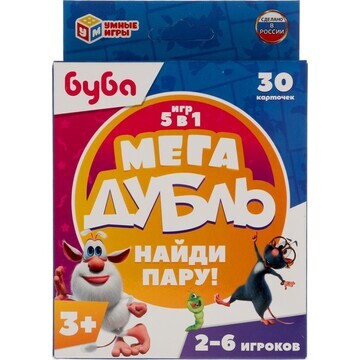 Игра настольная БУБА, Умные игры 4680107