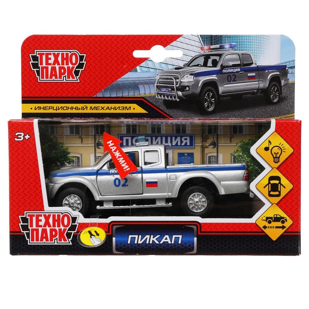 

Машина металлическая Технопарк SB-19-21-P-1-WB