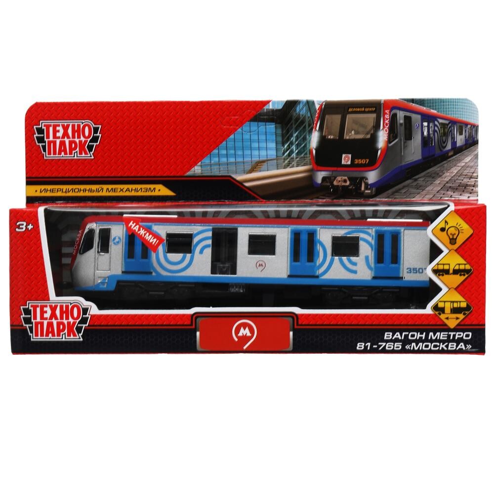 

Машина металлическая Технопарк SUBWAYMSC-18SL-GYBU