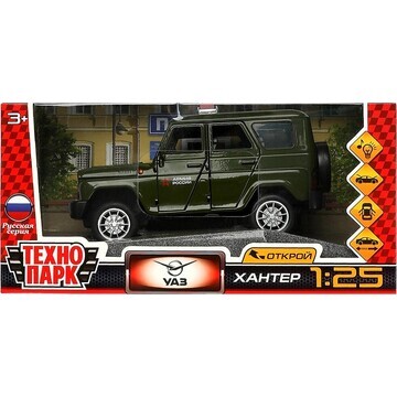 Машина металлическая UAZ, Технопарк HUNT