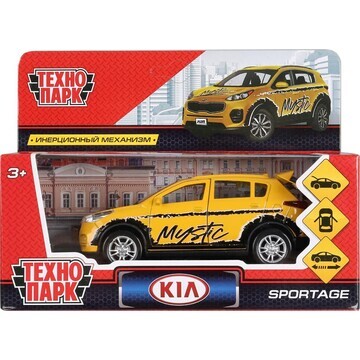 Машина металлическая KIA, Технопарк SPOR