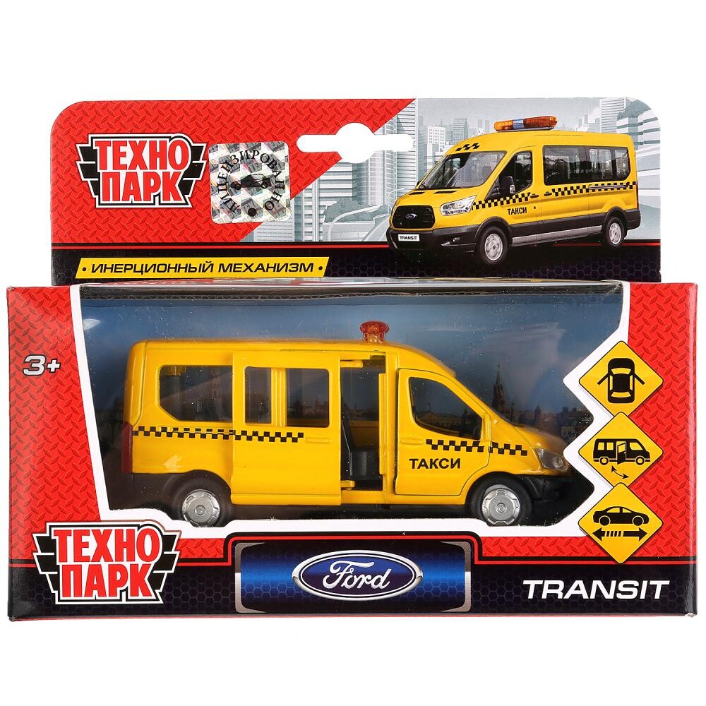 

Машина металлическая FORD, Технопарк SB-18-18-T-WB