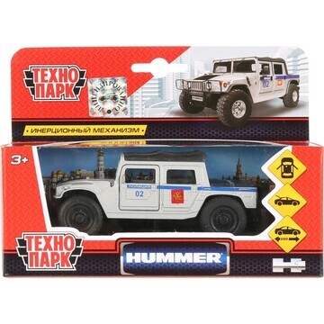 Машина металлическая HUMMER, Технопарк S