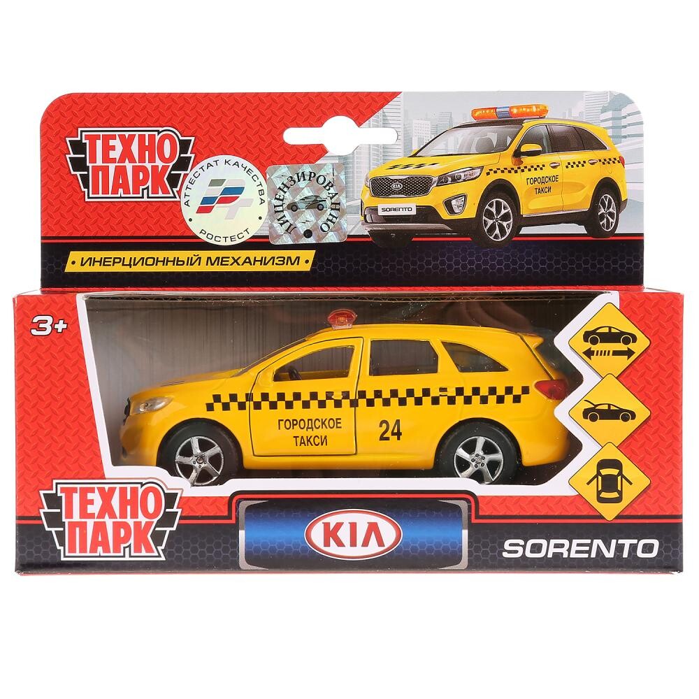 

Машина металлическая KIA, Технопарк SB-17-75-KS-T-WB, Желтый